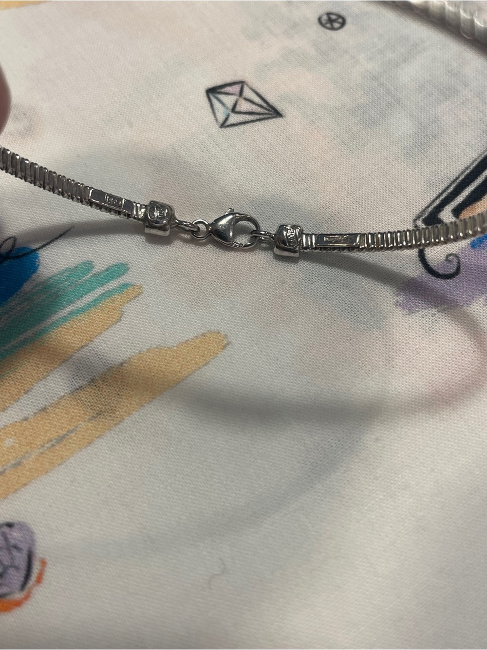 Milor Sterling Silver and 14k Yellow Gold Bracelet with CZ Station - Picture 8 of 17